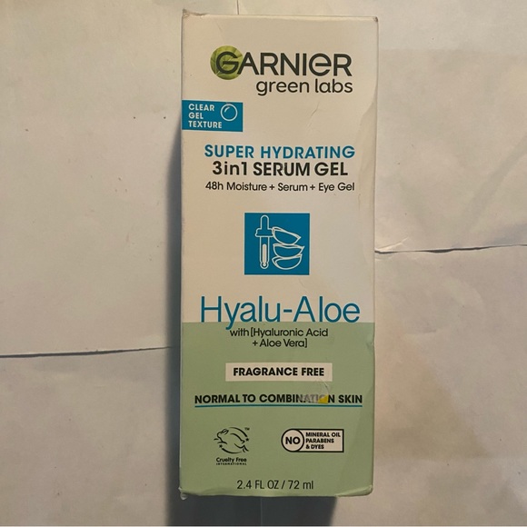 Garnier Green Labs Super Hydrating 3 in 1 Serum Gel Hyalu-Aloe 2.4 fl oz - Picture 1 of 4